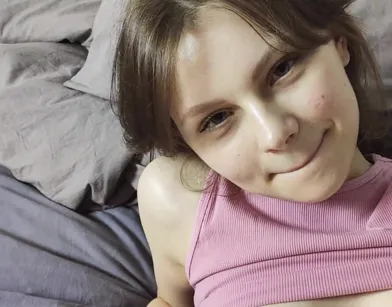 Милая девушка после расставания с парнем решила потрахаться с соседом